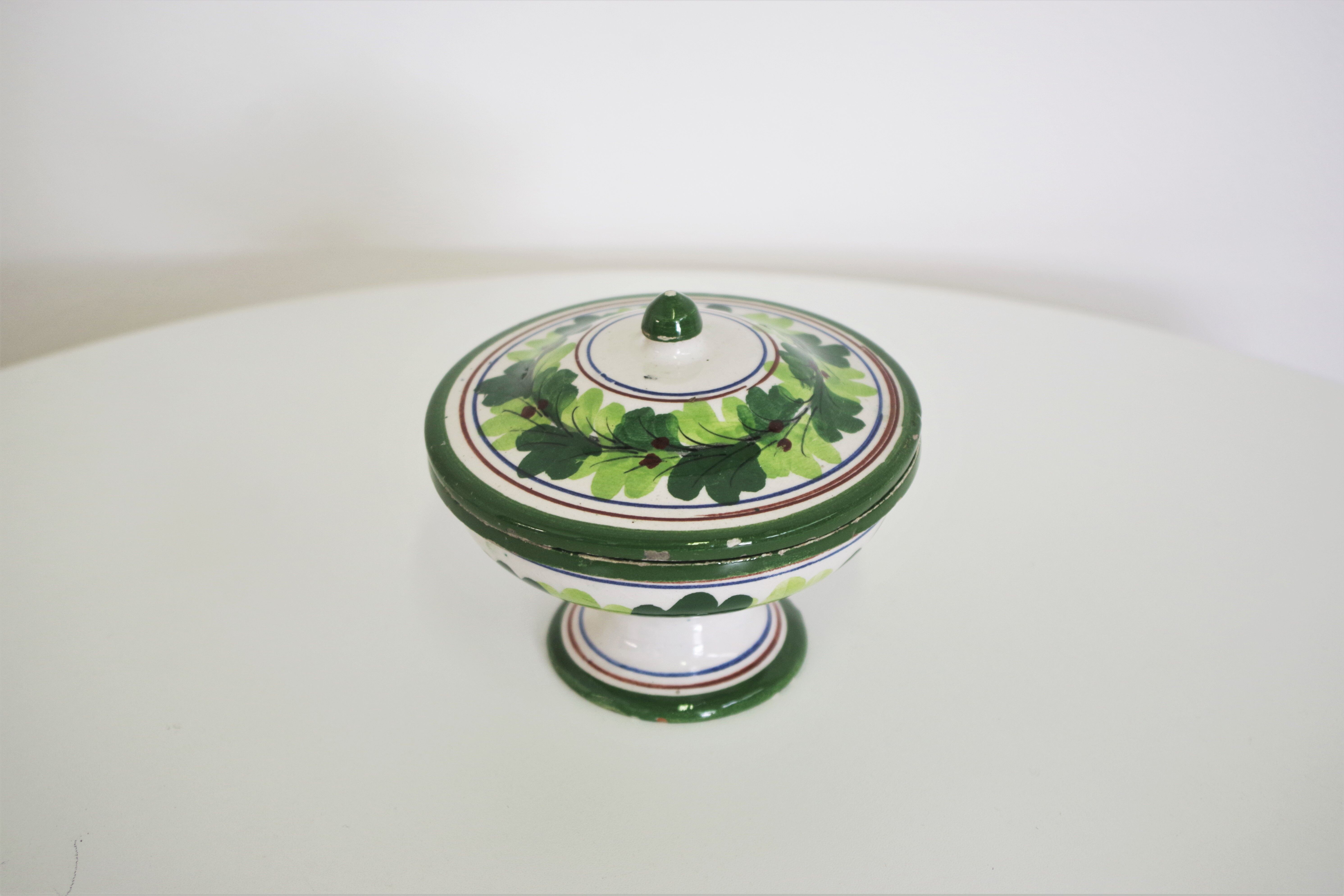 Assiette bonbon de capodimonte, 1960
