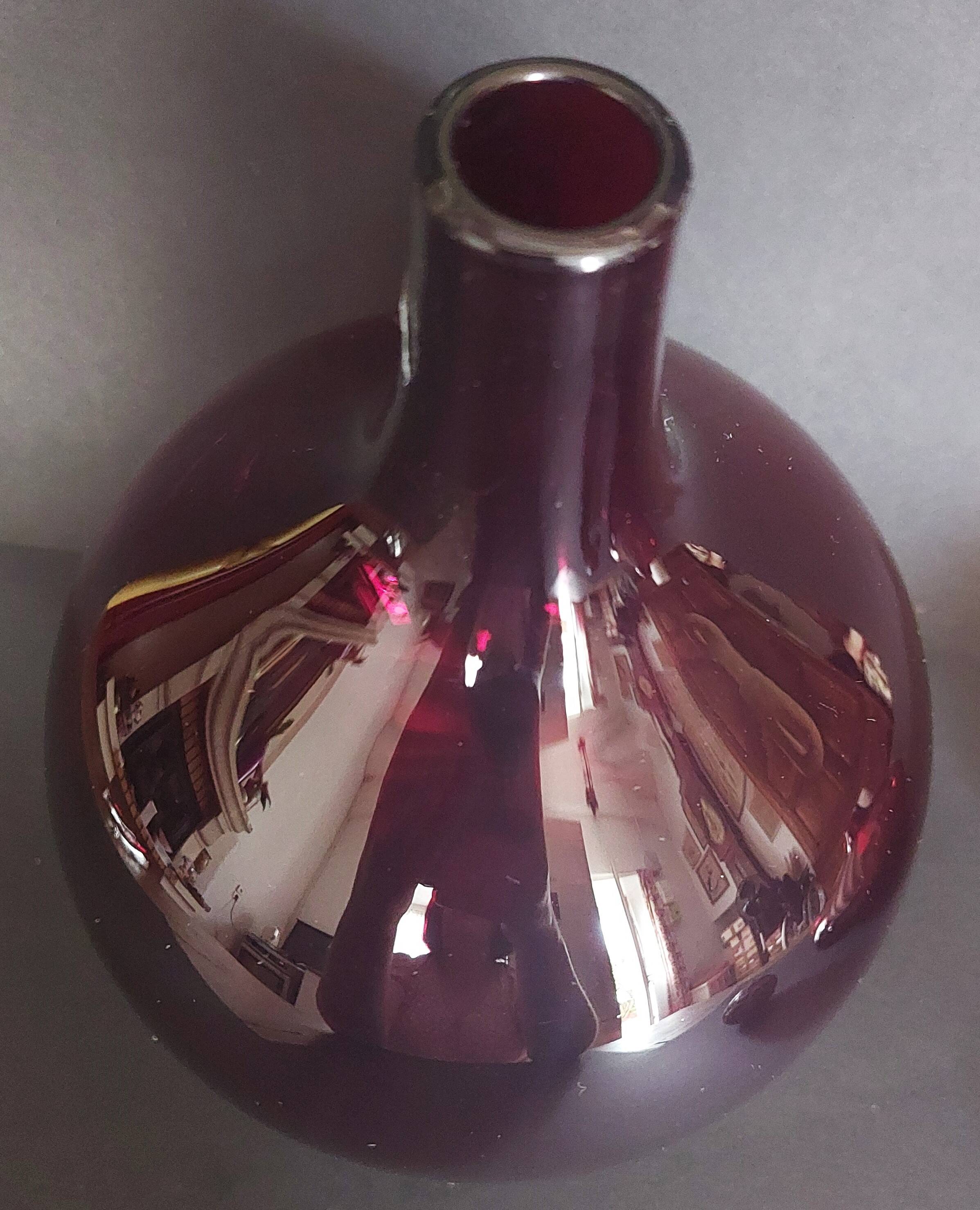 Vintage blown glass vase Ikea Salong Johanna Jelinek