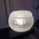 Art Deco Molded Glass Candy Box / Powder Box – Butterfly