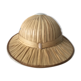 Colonial hat in braided straw