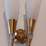 applique double vintage, années 50-60