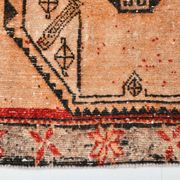 3x10 Peach Orange Handmade Wool Runner Rug, 81x293Cm