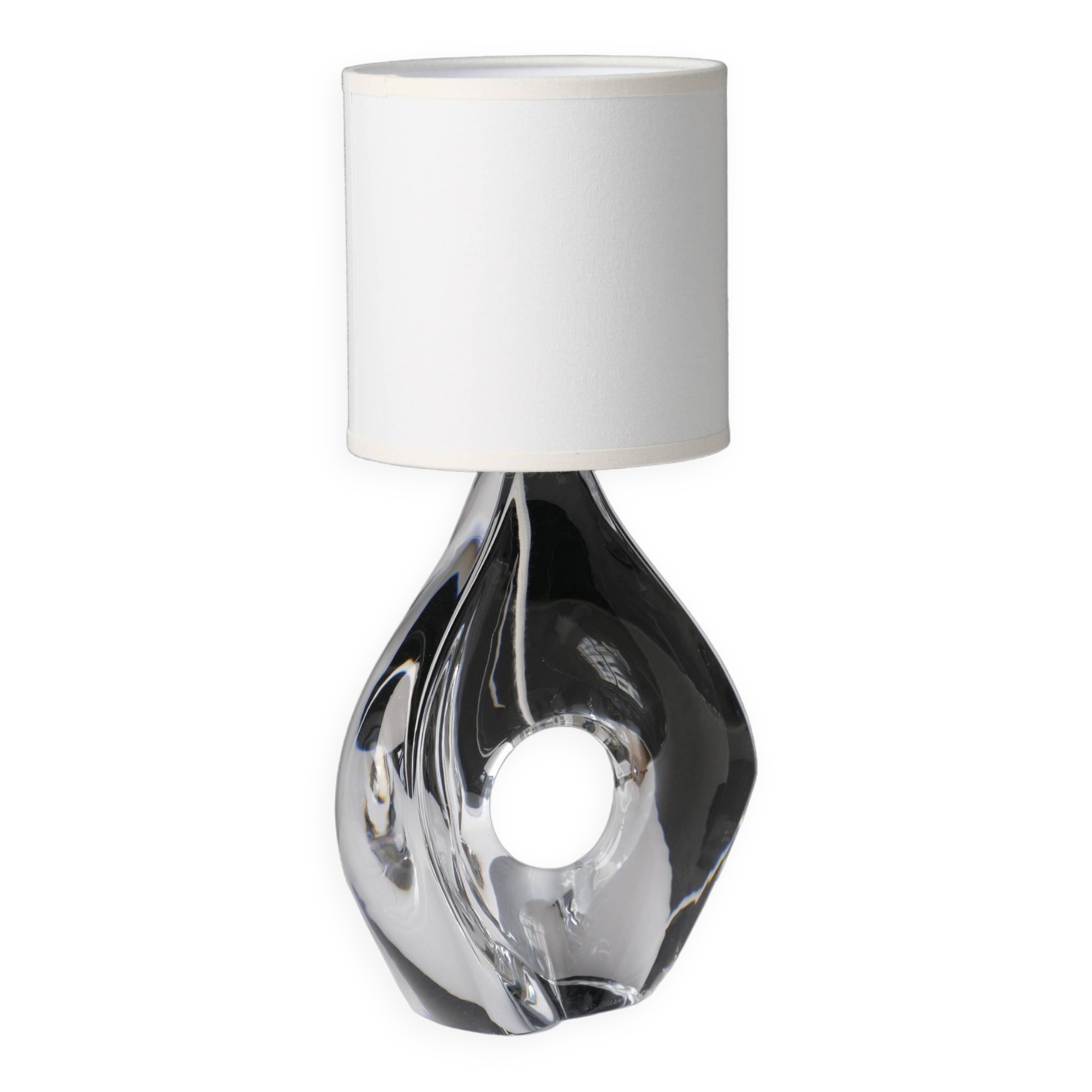 Crystal bedside lamp from daum france