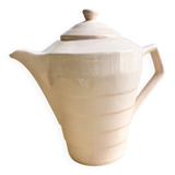 Teapot / iron earth / Art Deco / Saint-Amand