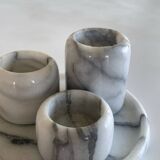 Marble candlesticks