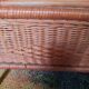 Rattan magazine holder