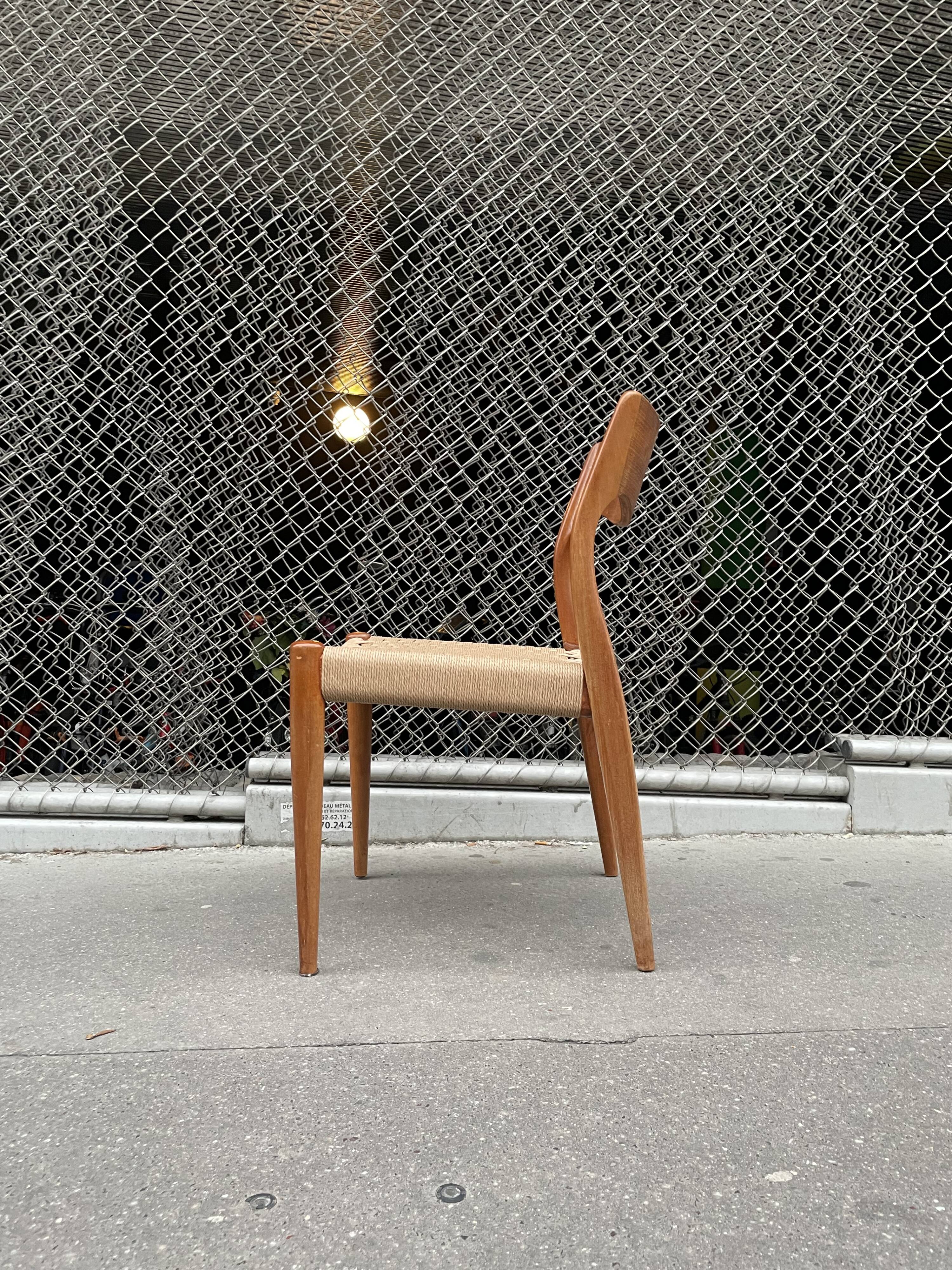 Roped chair by Niels Otto Möller 1960