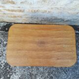 Rattan and bamboo coffee table