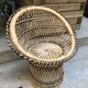 Wicker chair for doll