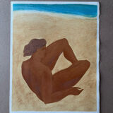 Lithograph by Pierre Boncompain 1990