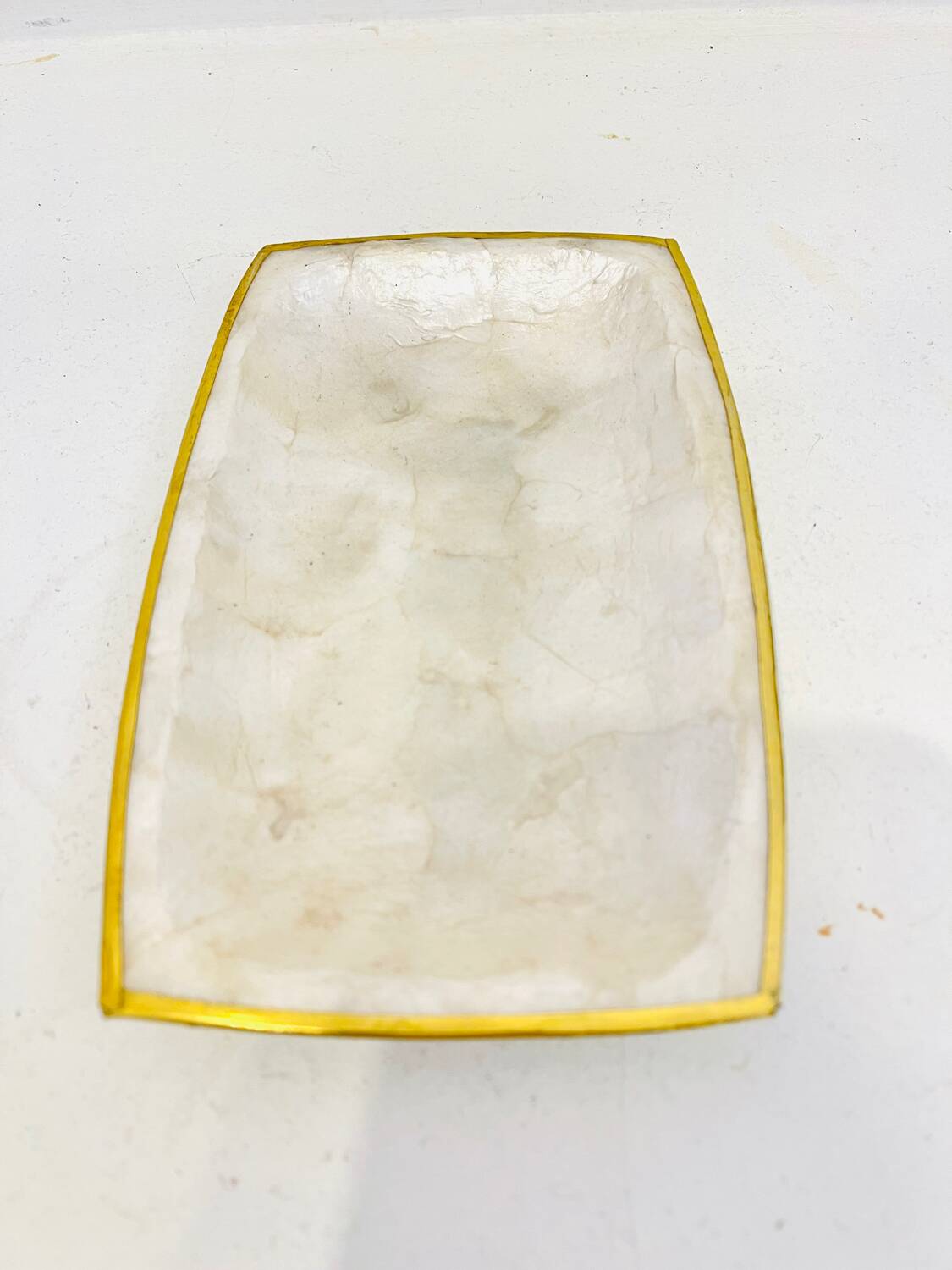 Vide-poche en nacre véritable – circa 1970