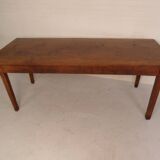 Antique oak French dining table