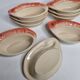 Set of 9 Vintage "Crayfish" Ceramic Bowls, "Charles Amand"