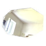 1950s beveled octagonal mirror