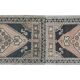Vintage Turkish hallway rug 52x197 cm