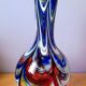 Murano blown glass vase 1970