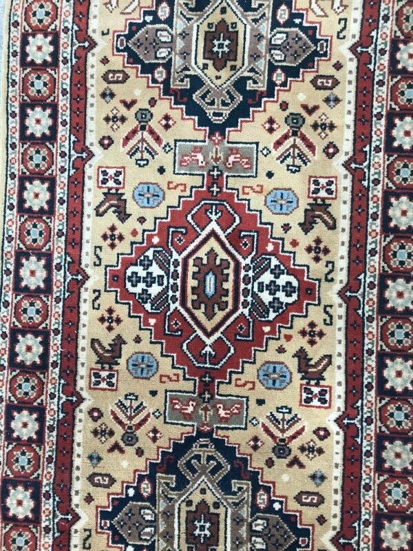 Vintage 120 X 226 CM hand made Turkish rugs