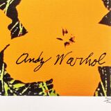 Lithographie en édition limitée Andy Warhol "Flowers" années 1980 par CMOA