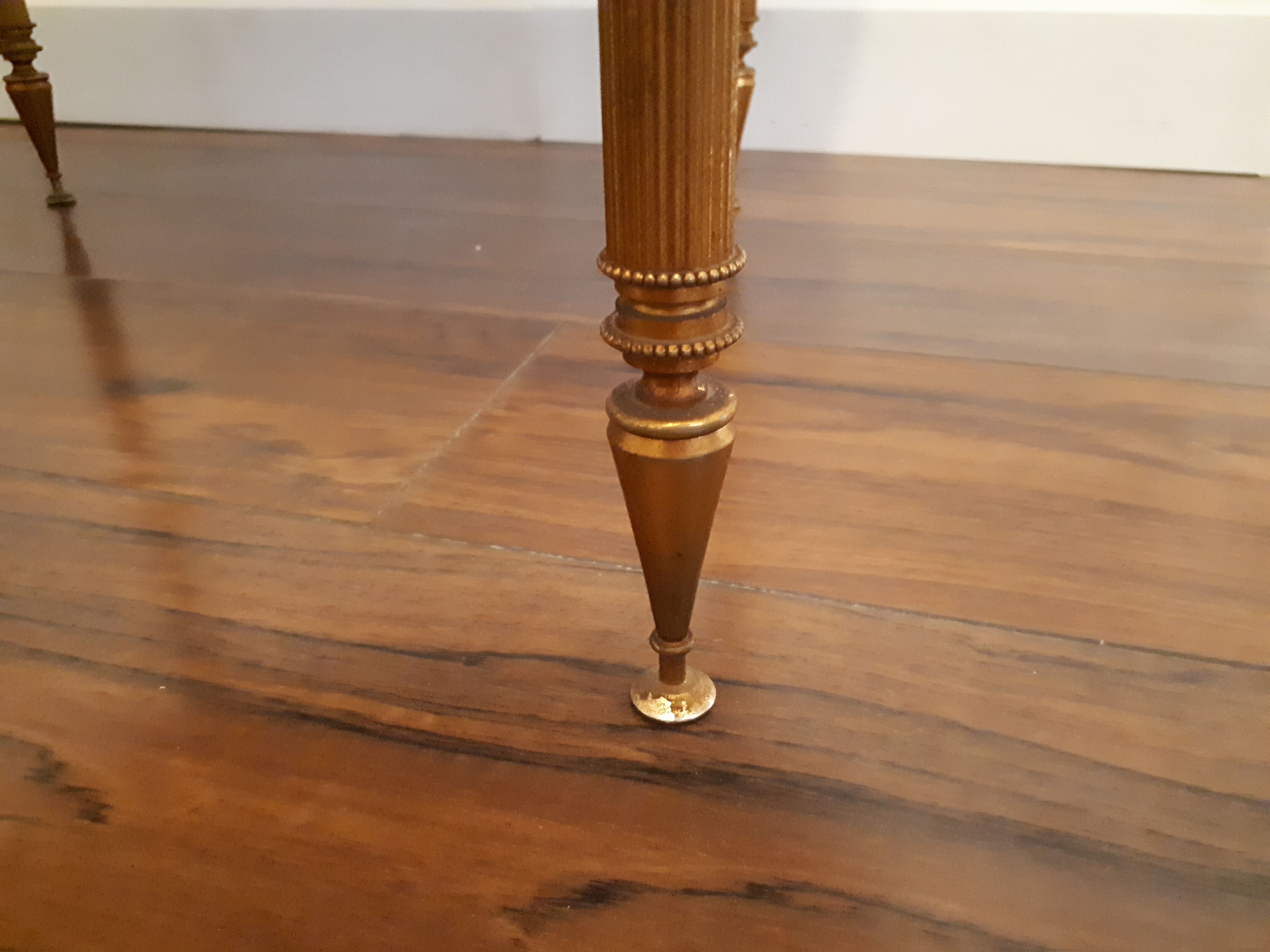 Louis XVI hot water table - Laiton/copper