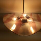 Mid-century design glass pendant/Napako, 1960's