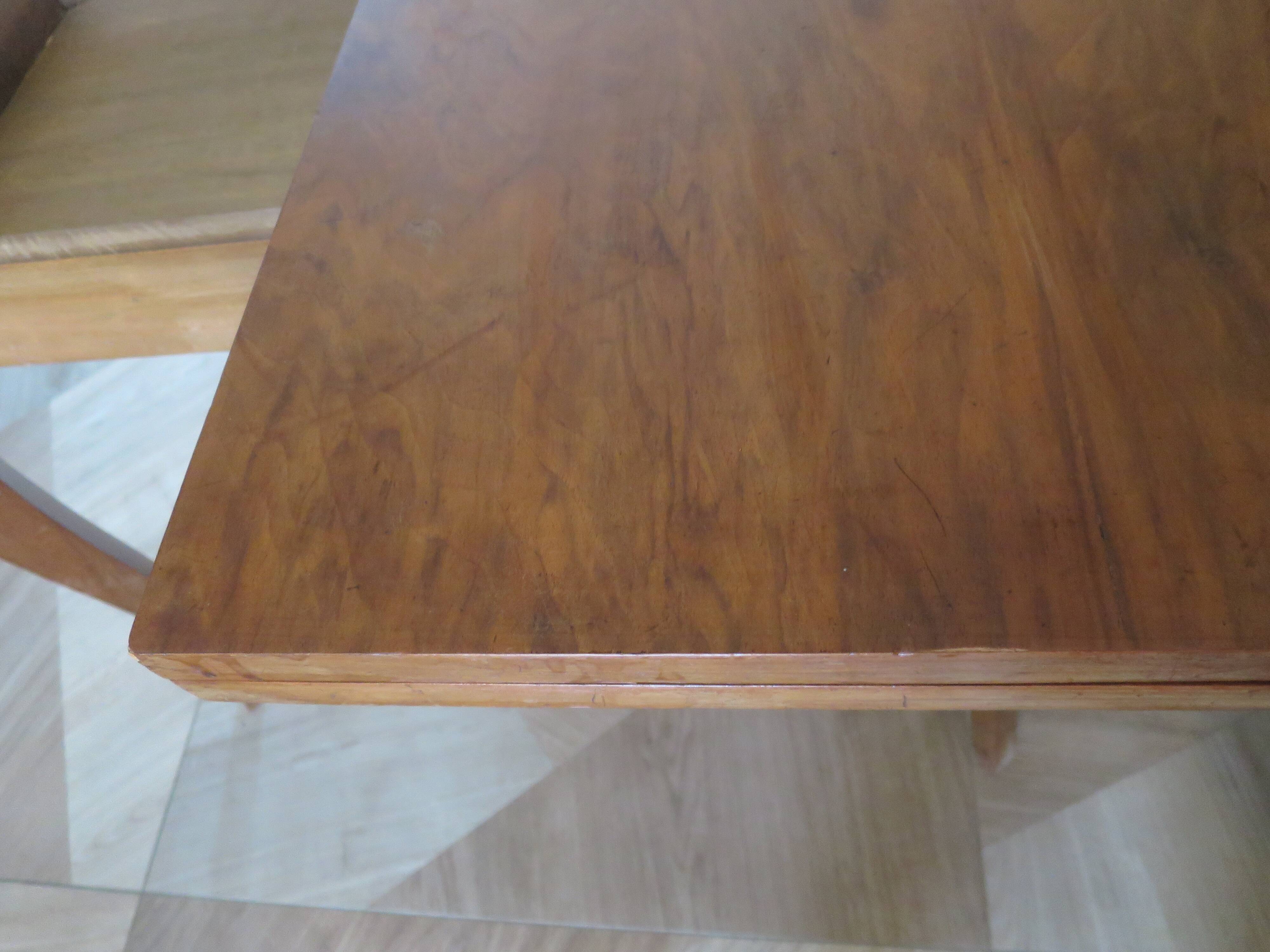 Table de salle à manger extensible, années 50-60