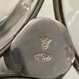 Royal signature pewter and crystal servant