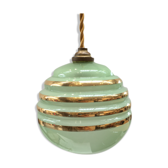 Golden green glass and edsure suspension