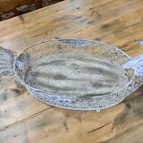 Iron basket with hen