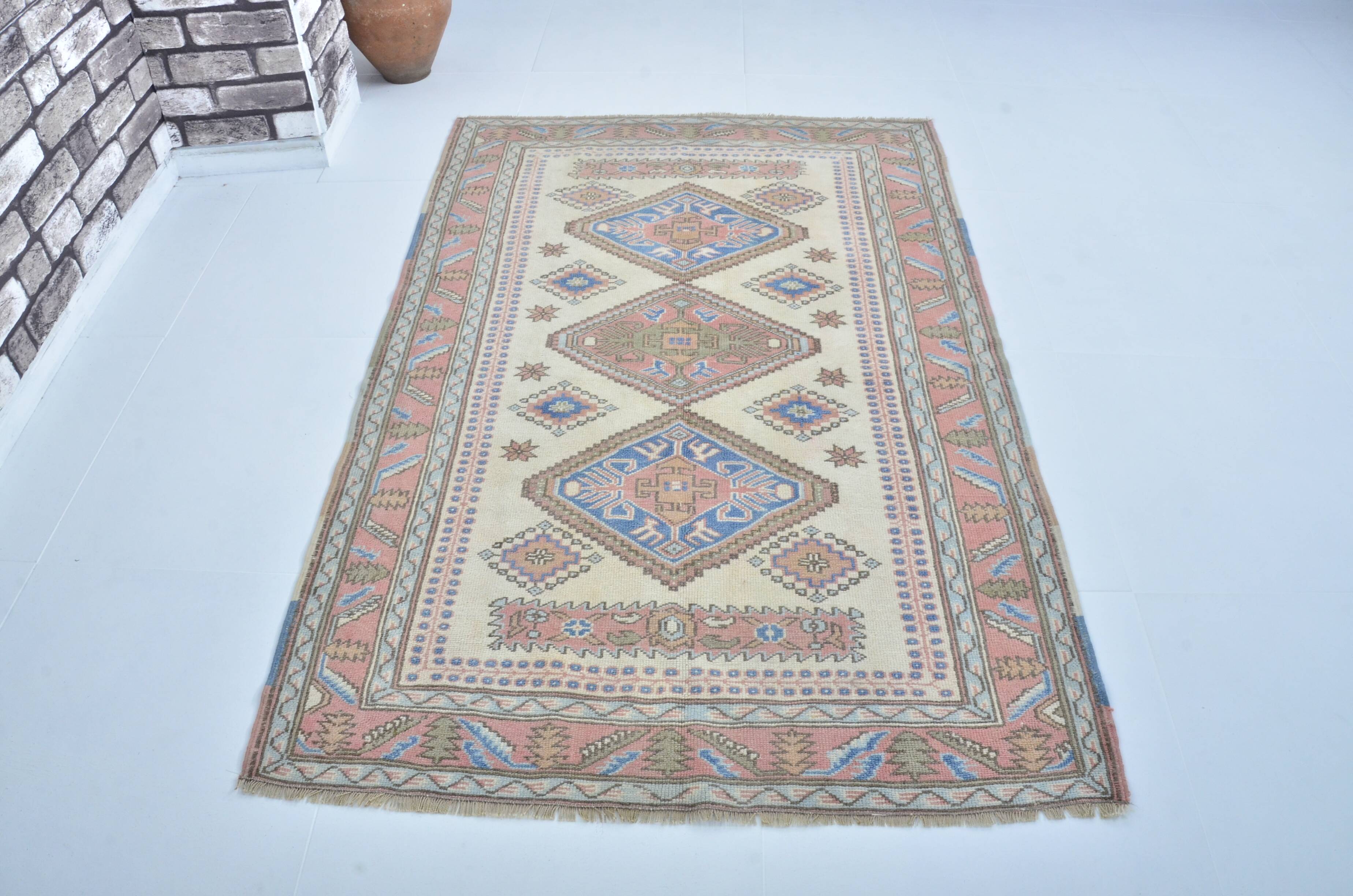 Oushak Tribak Area Carpet sku 3432