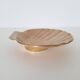 Shell-shaped brass catchall