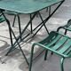 Metal garden furniture