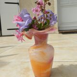 Vase en verre soufflé