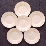 Antique Art Deco dessert plates