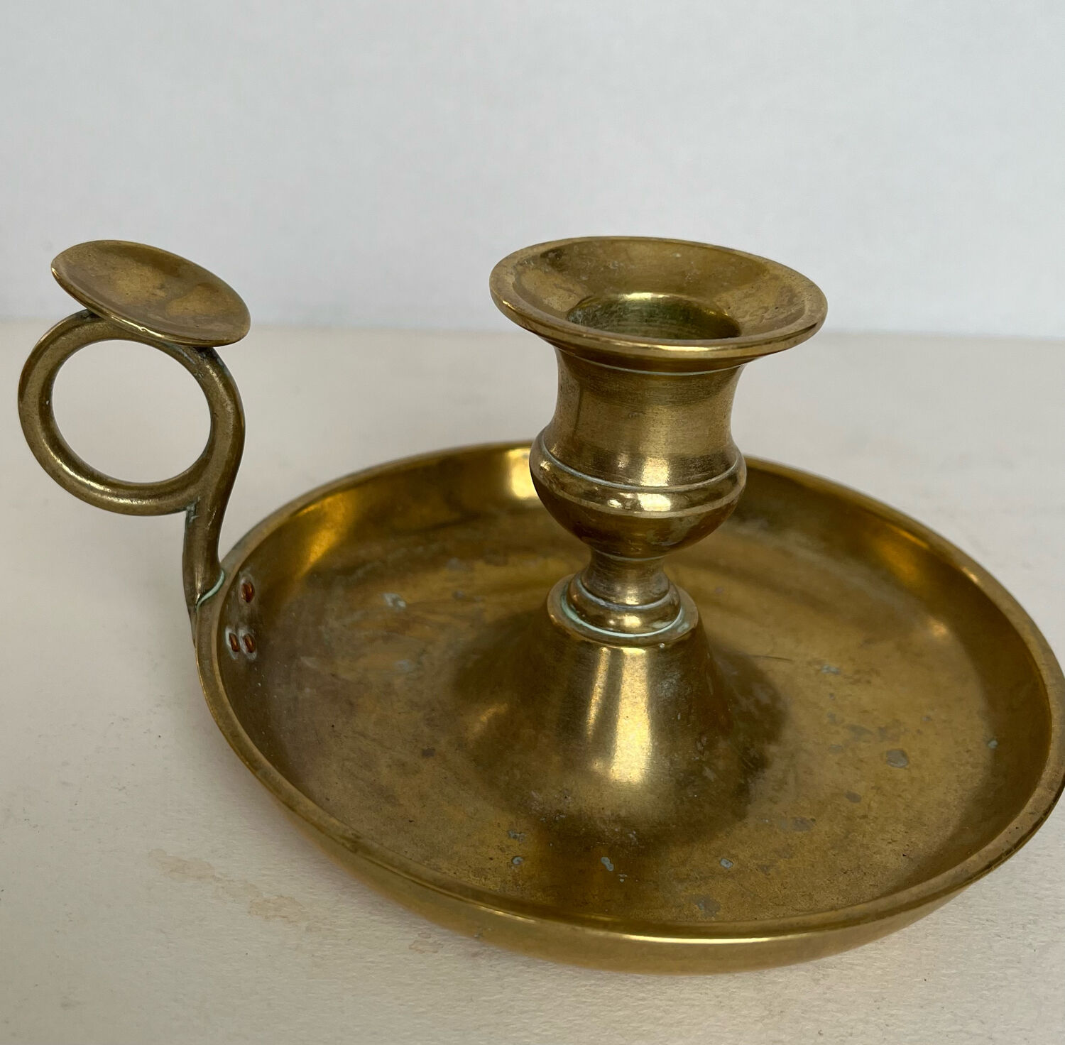 Brass candle holder