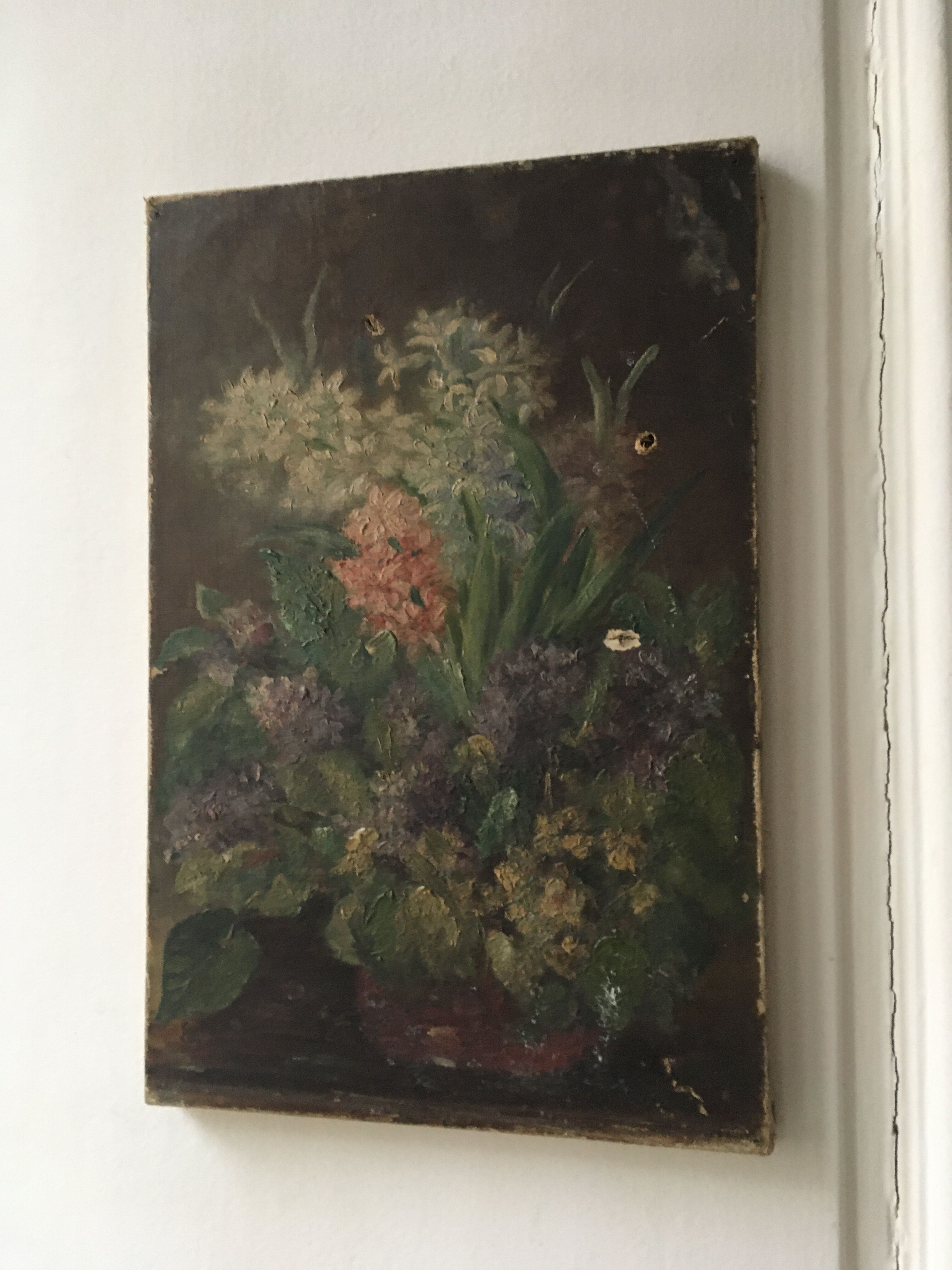 Huile sur toile début XX ieme