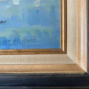 Painting oil on canvas by François Richard