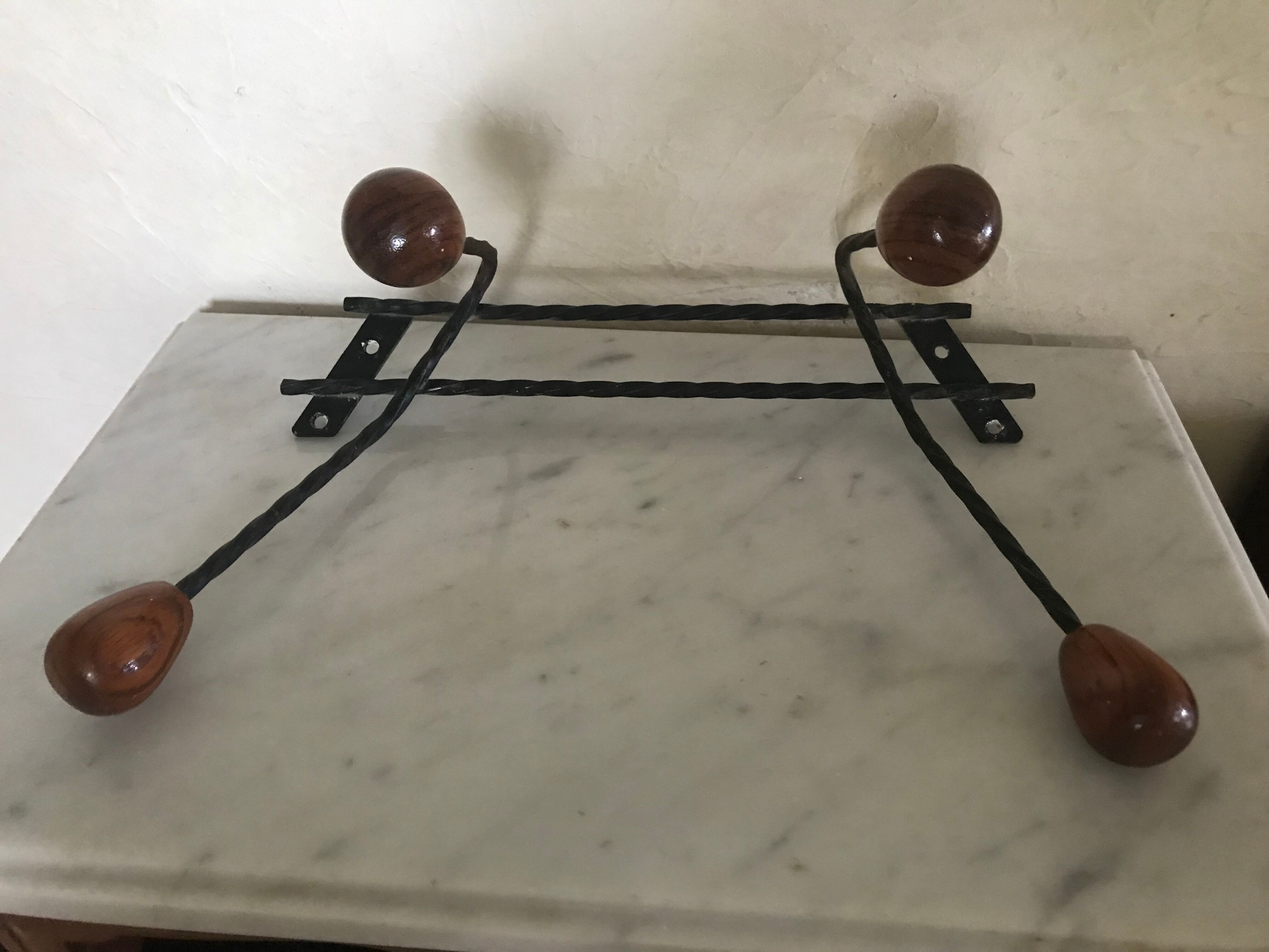 60s coat rack