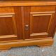 Louis Philippe sideboard in satin cherry wood on casters