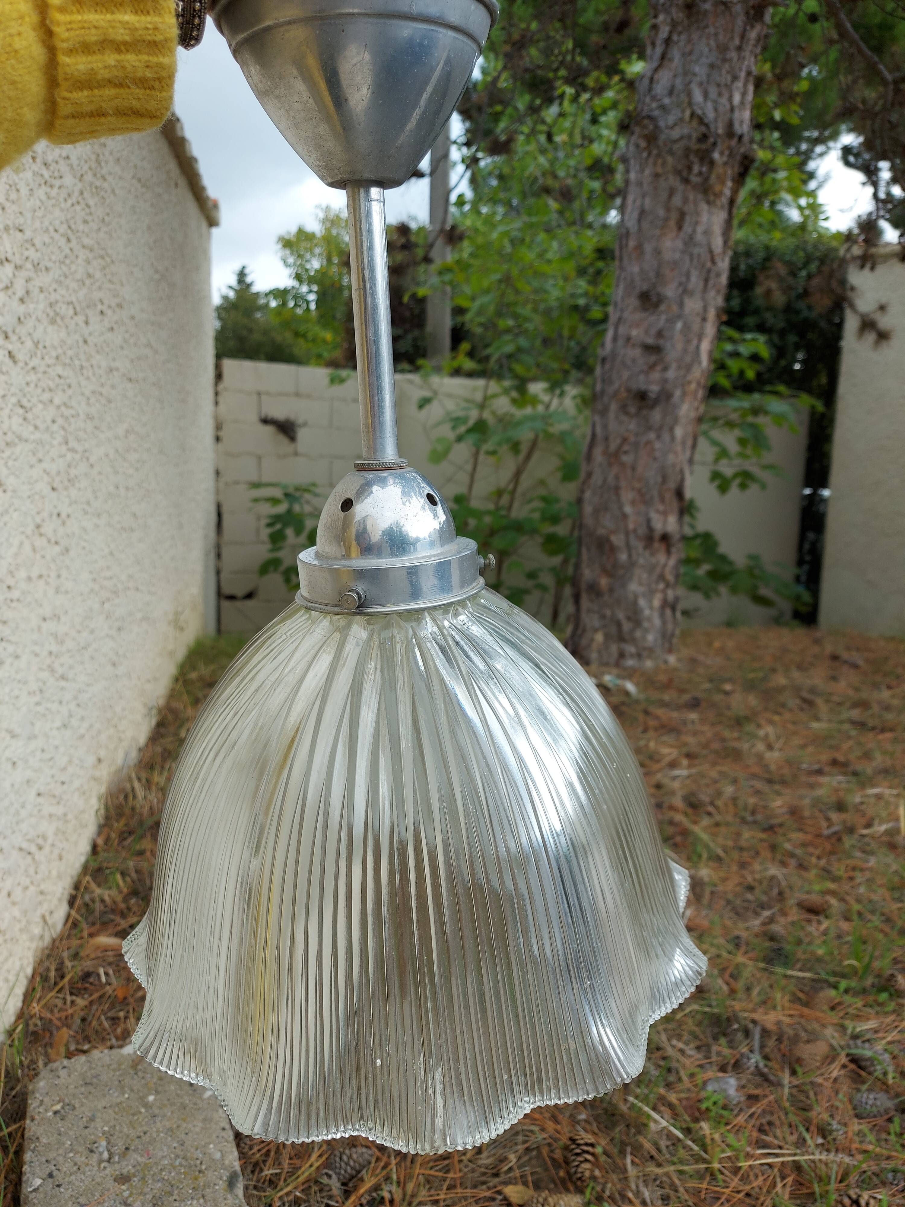 Holophane hanging lamp