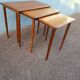 Table gigogne teck vintage
