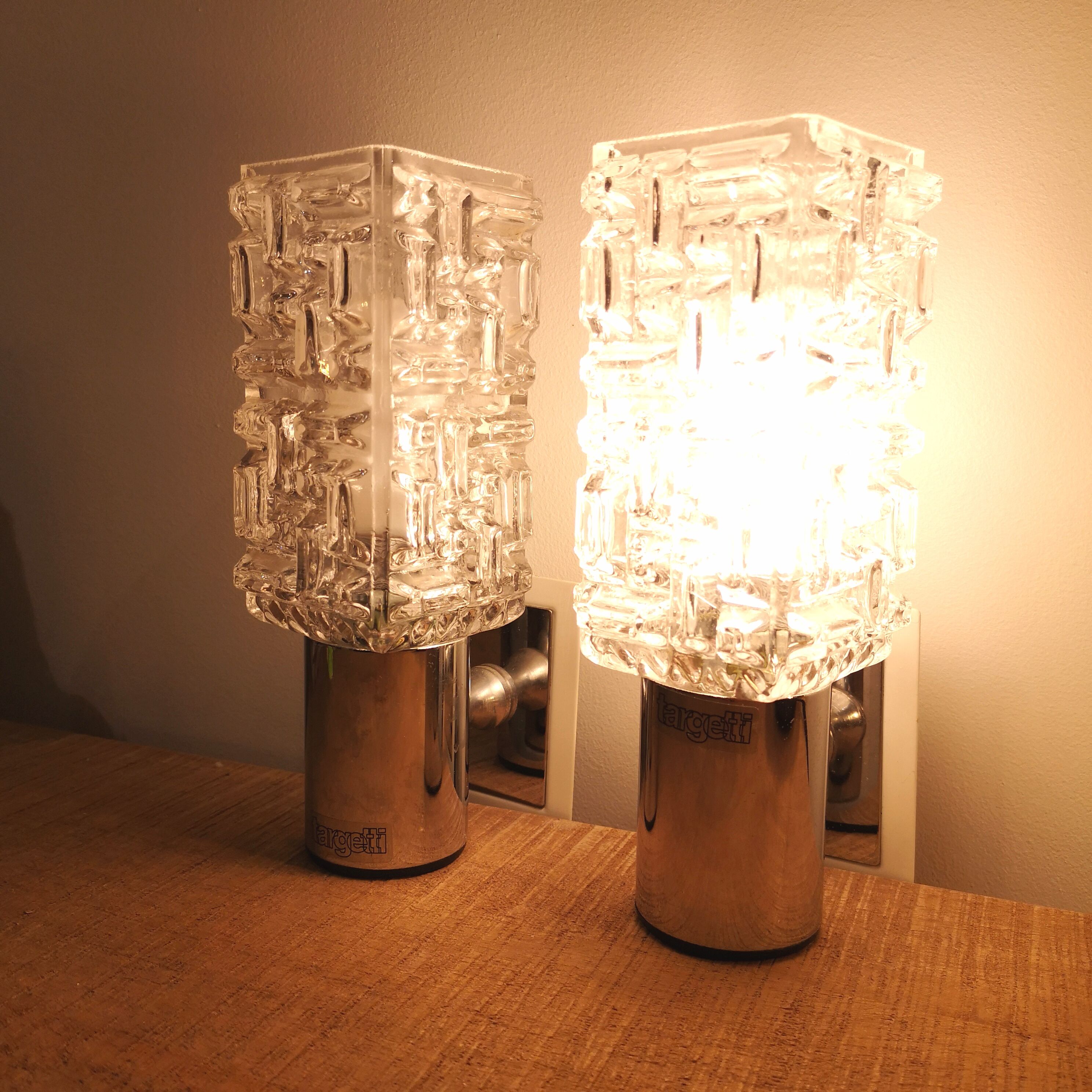 Pair of Vintage Targetti Appliques