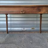 Authentic old writing table desk dining table Louis Philippe style