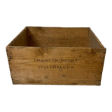 POPUP NOEL - WOODEN CRATE