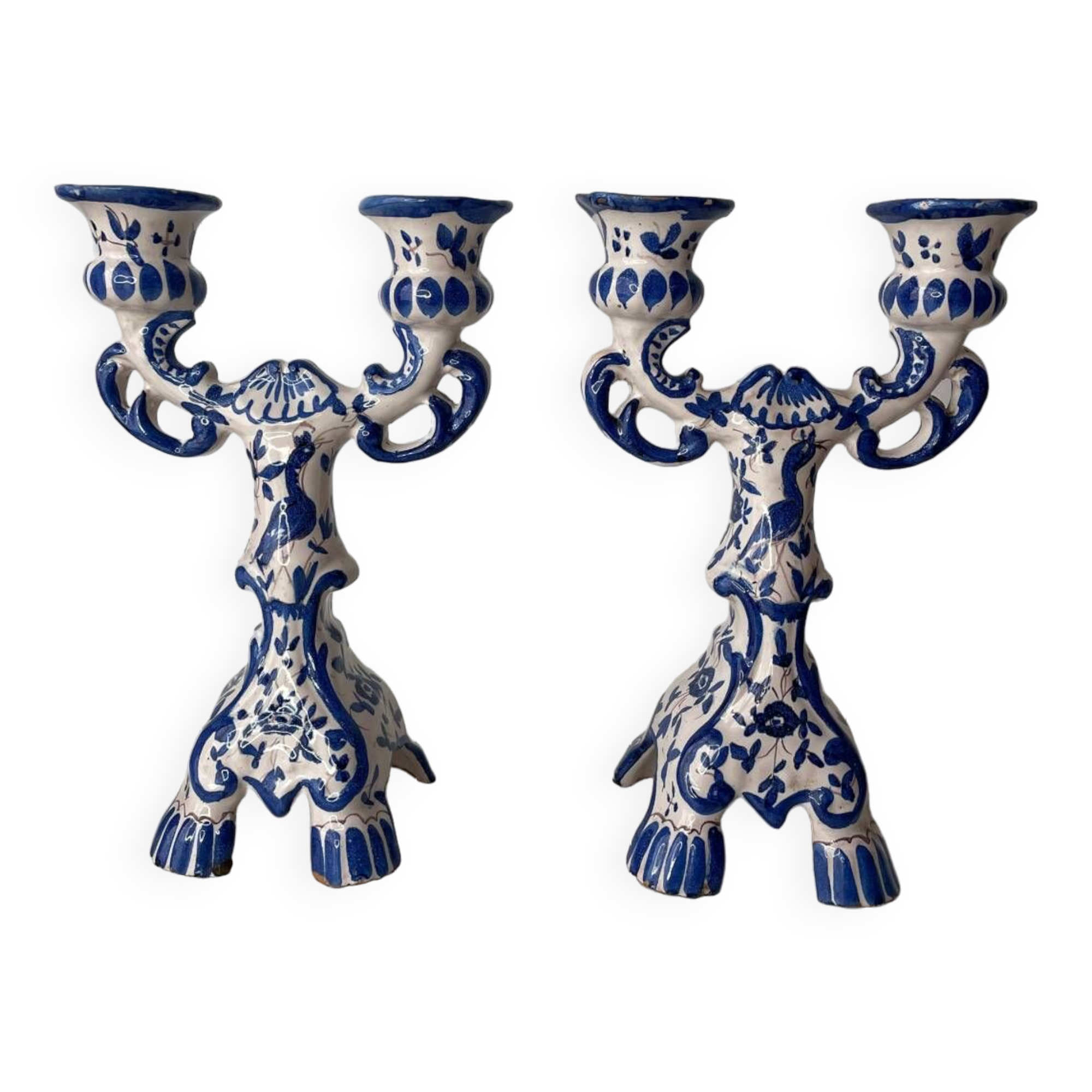 Ceramic candle holders