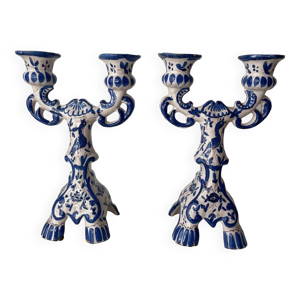 bougeoirs en céramique