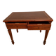 Restored antique Louis XVI style desk with a 19th-century leather top.