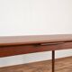 Mid-century Danish teak extendable dining table, 1960s.