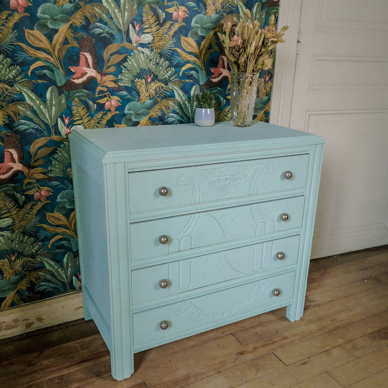 Art Deco chest of drawers