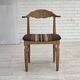 1960s, Danish design by Henning Kjærnulf, et of 4 chairs, wool, oak wood.