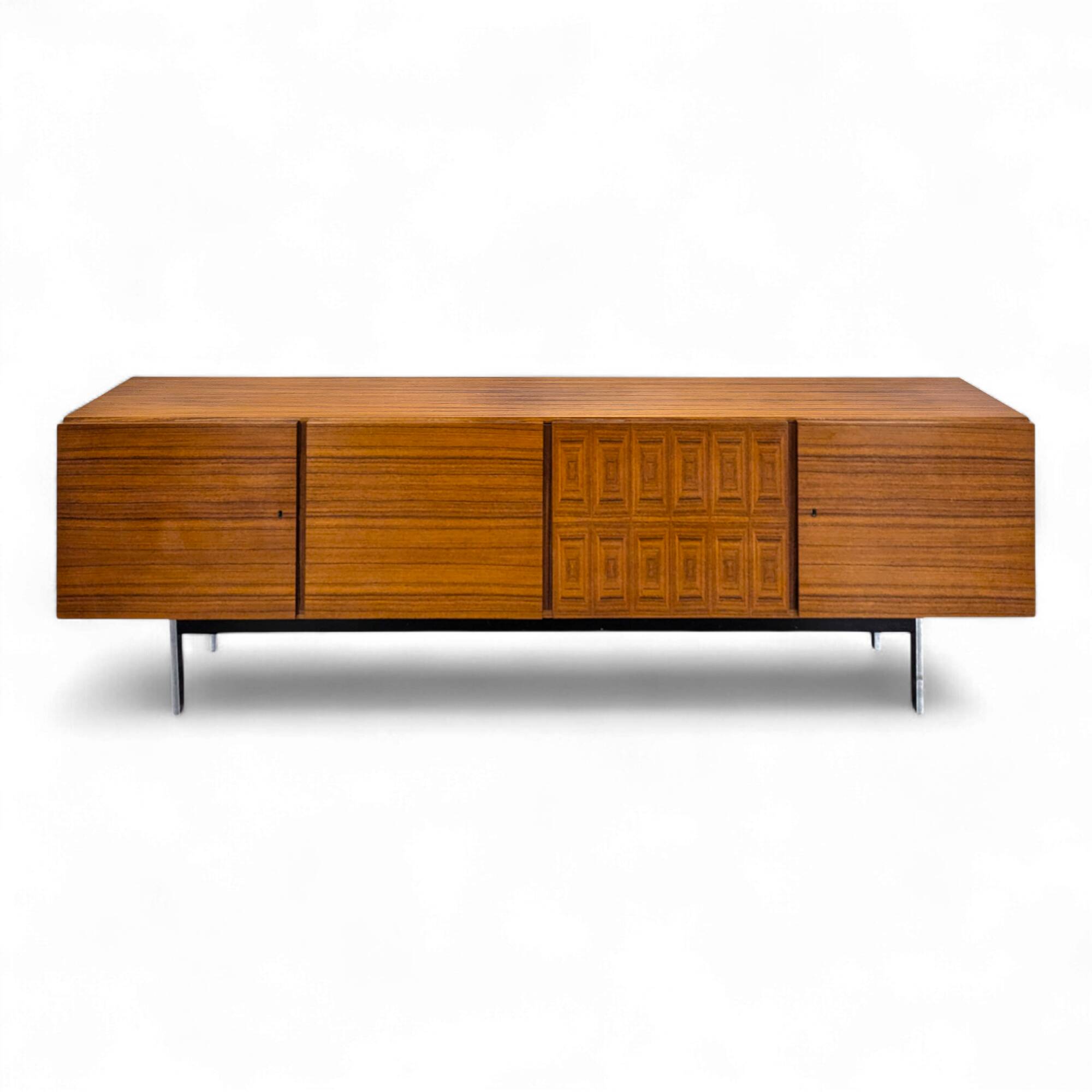 1950s rosewood sideboard produced by Musterring International